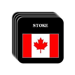 Canada   STOKE Set of 4 Mini Mousepad Coasters