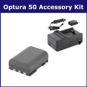  Canon Optura 50 Camcorder Accessory Kit includes: SDM 118 