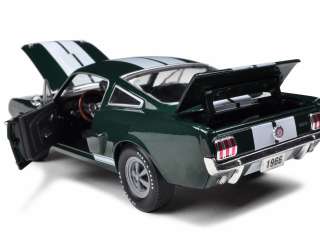   model of 1966 Shelby Mustang GT 350 Green die cast car by M2 Machines