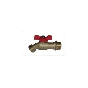   Brass Boiler Drain with T Handle Ball Valve