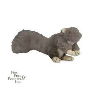   Hugglehounds Little Feller Squirrel Gray Dog Plush Toy: Pet Supplies