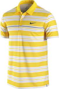 Mens Nike Challenger Sphere Stripe Tennis Polo Shirt New  