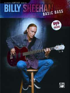 Billy Sheehan Basic Bass Book & DVD, Method/Techniques  