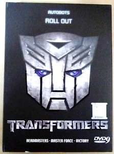 Transformers Headmaster Master Force Victory DVD Boxset  