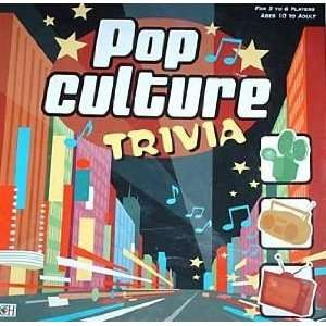  Pop Culture Trivia Board Game (2007 Patch) Toys & Games