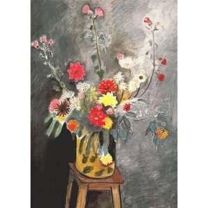 Oil Painting: Bouquet of mixed flowers: Henri Matisse Hand 