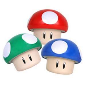  Super Mario Bros. Mushroom Tin w/ Sour Candies Set of 3 