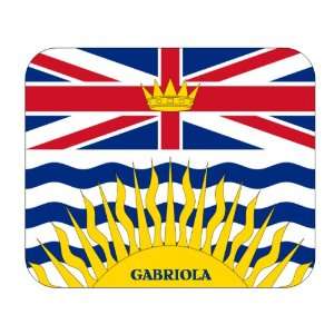  Canadian Province   British Columbia, Gabriola Mouse Pad 