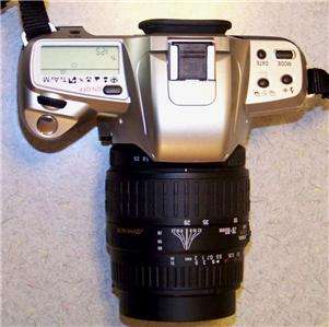 Pentax ZX 60 Camera + Sigma 28 80mm Zoom MACRO Lens 027075310506 
