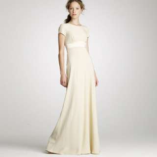 Crepe Mimi T shirt gown   for the bride   Womens weddings & parties 