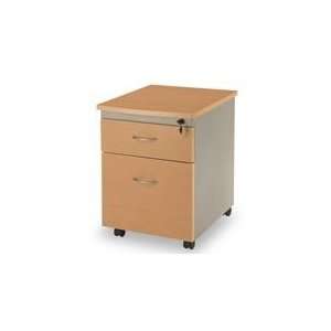  Mobile File Pedestal   Cherry: Office Products