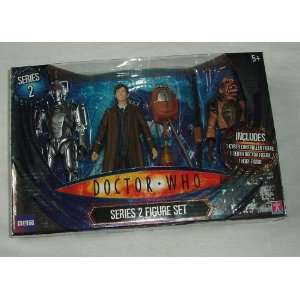  Doctor Who   Series 2 Figure Set   Cyber Controller, Tenth Doctor 