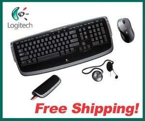 Logitech Cordless Desktop LX715 Laser Combo Keyboard 097855049629 