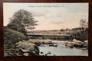   AT CORBIN HOMESTEAD NEWPORT NEW HAMPSHIRE NH 1919 Postcard  