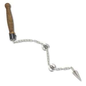  Skull Metal Chain Whip with Razors