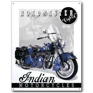  Nostalgic Indian Motorcycles Tin Sign : Roadmaster Eighty 