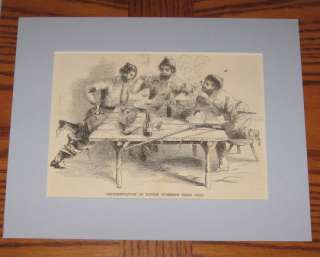 Matted Prints California Gold Miners 1853 Engravings  