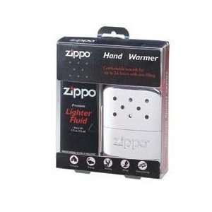 Zippo Hand Warmer High Polish Chrome Pocket Lighter:  