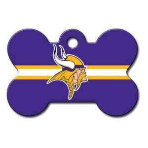  Quick Tag Minnesota Vikings NFL Bone Personalized Engraved 