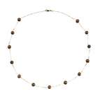 Katarina 14K Yellow Gold Freshwater Dyed Chocolate Cultured Pearl 