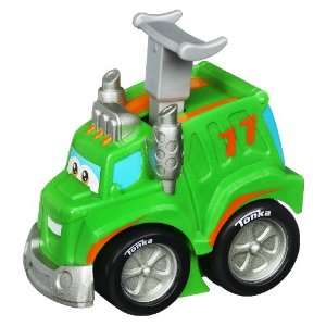 Tonka Chuck Racing Friends   Rowdy The Garbage Truck  Toys & Games 