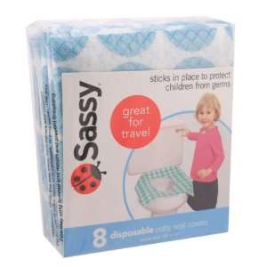   Sassy Disposable Potty Seat Covers 8 Pack  Great For Traveling!: Baby