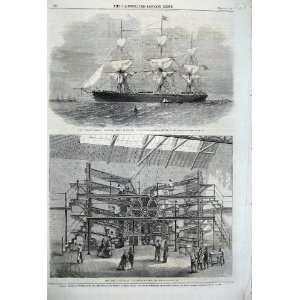  1860 Daily Telegraph Printing Machine Tasmania Ship