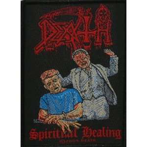  Death Spiritual Healing Death Metal Woven Patch 