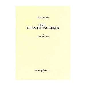  Five Elizabethan Songs High Voice Unknown Sports 