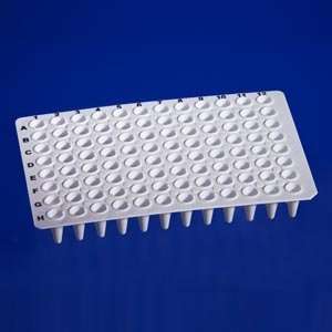 96 Well Low Profile PCR Plate, White, 20/pk  Industrial 
