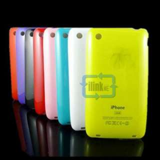 Color Hard Back Case Cover For APPLE iPhone 3 3G 3GS  