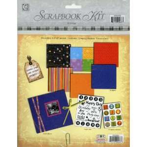  Birthday Themed 8 X 8 Mini Scrapbook Kit: Arts, Crafts 