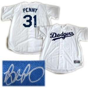   Brad Penny Los Angeles Dodgers Autographed Jersey: Sports & Outdoors