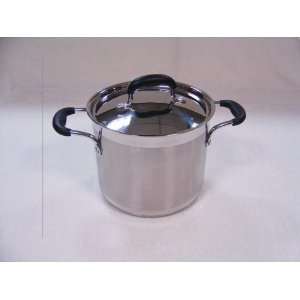  Stainless Steel 5.5 Quart Stock Pot with Steel Lid 