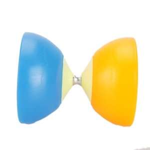 Big Plastic Bowl Diabolo Toy Yellow With Blue  Kitchen 