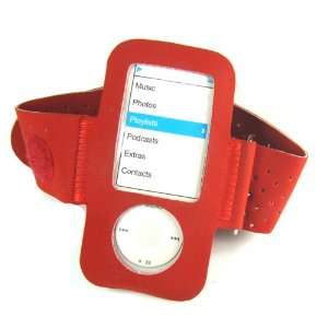  Red Armband Holder for Apple Ipod Nano 5th Edition  