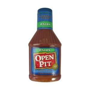 Open Pit Onion BBQ Sauce 18 oz   6 Unit Grocery & Gourmet Food