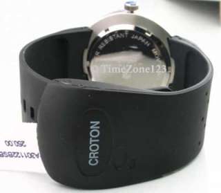 MENS CROTON SPORTY 10 ATM DAY DATE WATCH CA301122BSBK  