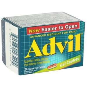  Advil  Pain Reliever, 24 gel caplets Health & Personal 