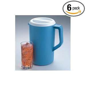  Rubbermaid Pitcher, 1 Gallon (Pack of 6) Health 