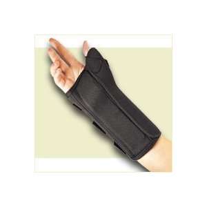   Splint with Abducted Thumb. Large. Black. Left