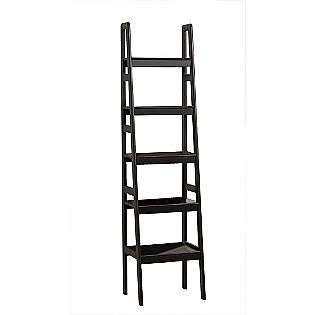 inPlace 5 Tier Ladder Shelf, Espresso  For the Home Storage Shelves 