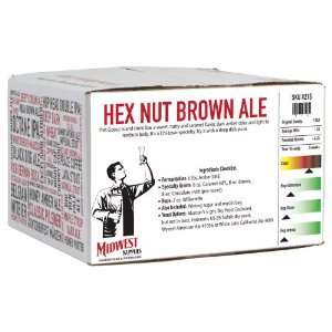 Homebrewing Kit Hex Nut Brown Ale w/ Headwaters Ale Wyeast Activator
