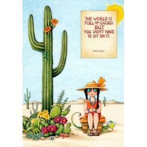   Card   The World Is Full Of Cactus Engelbreit