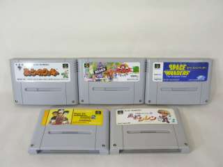 Nintendo Super Famicom Console System + 5Games Import JAPAN Video Game 