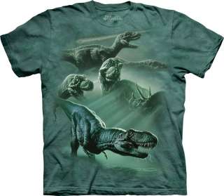New DINOSAUR COLLAGE Youth T Shirt  