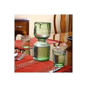  glass carafe and glasses, Cool Chalice (set for 2)