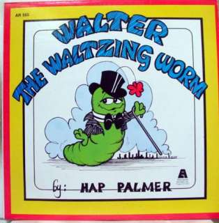 HAP PALMER walter the waltzing worm LP mint  AR 555  