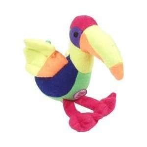 Vo Toys Pretty Bird Felt Toucan Dog Toy:  Kitchen & Dining