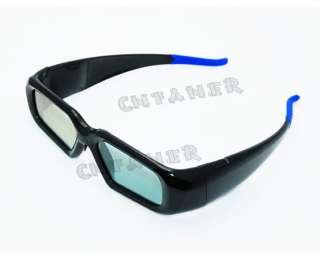 pair of New 3D Active Shutter TV Glasses with IR emitter  